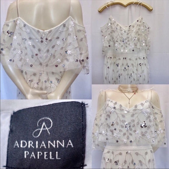 🆕NWT RARE BHLDN Faye Beaded Dress - Picture 10 of 16